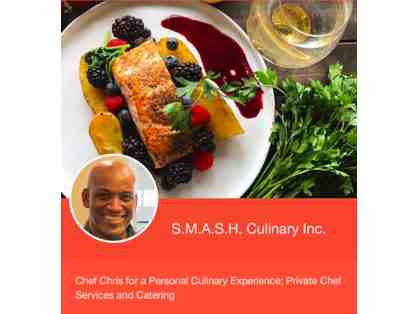 Chef Chris will Cook Dinner in your home!