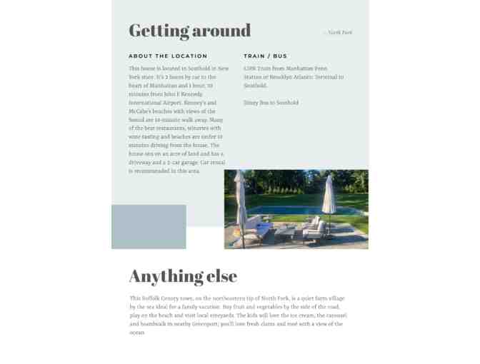 Vacation Home in the North Fork!