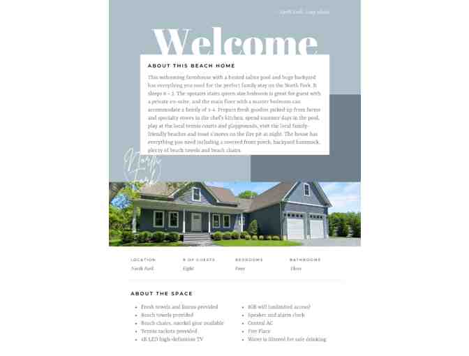 Vacation Home in the North Fork!