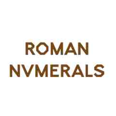 ROMAN NVMERALS