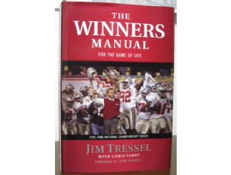 Jim Tressel Autographed Book