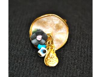 White Bracelet and Ring Set