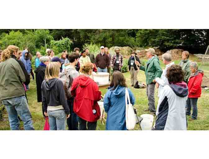 Pfeiffer Garden Weekend Workshop Certificate and a Wheelbarrow Full of Biodynamic Compost