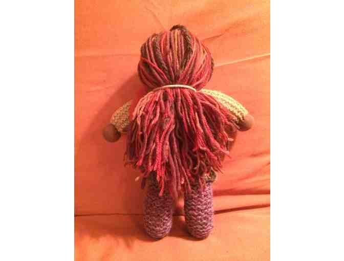 Handmade Knitted Waldorf Doll