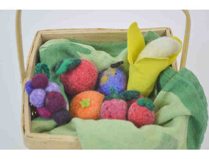 Felted Fruit Basket by GMWS Parent Handwork
