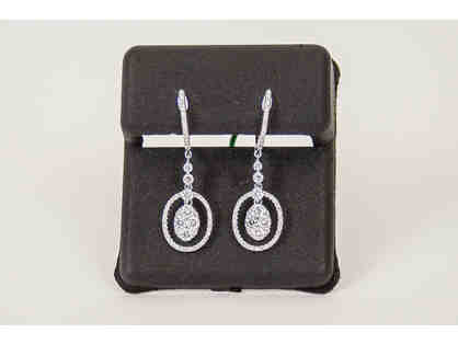 Diamond Earrings Designed by Dion Kamalodeen, GMWS Parent