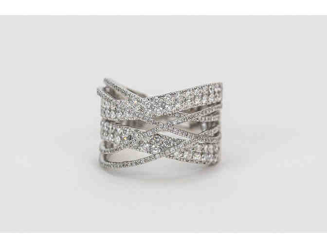 Diamond Swirl Ring Designed by Dion Kamalodeen, GMWS Parent