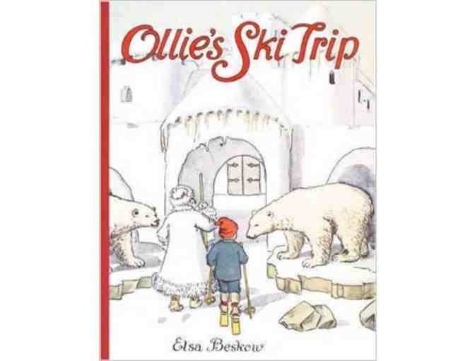 'Ollie's Ski Trip' Book by Elsa Beskow and Framed Felted Artwork