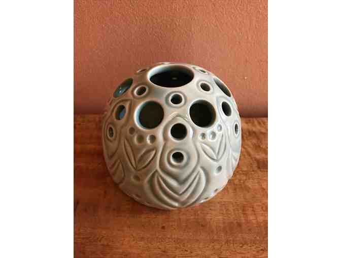 Porcelain Vase with Celadon Glaze