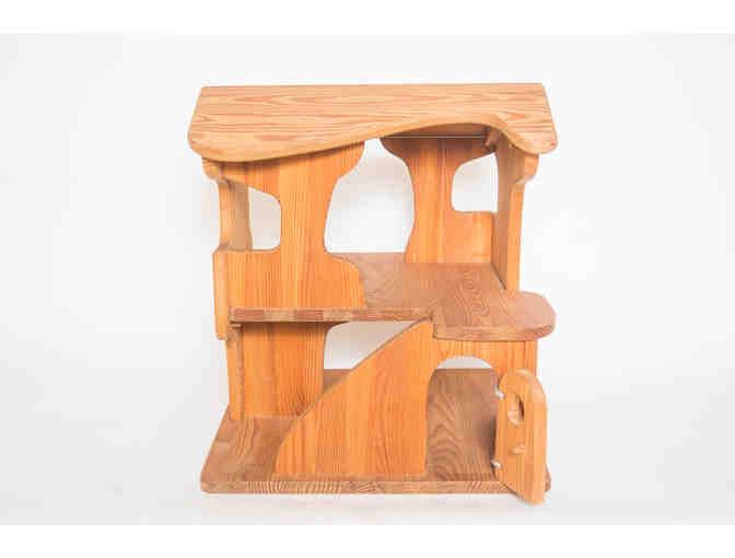 Waldorf Wooden Gnome House with Gnomes