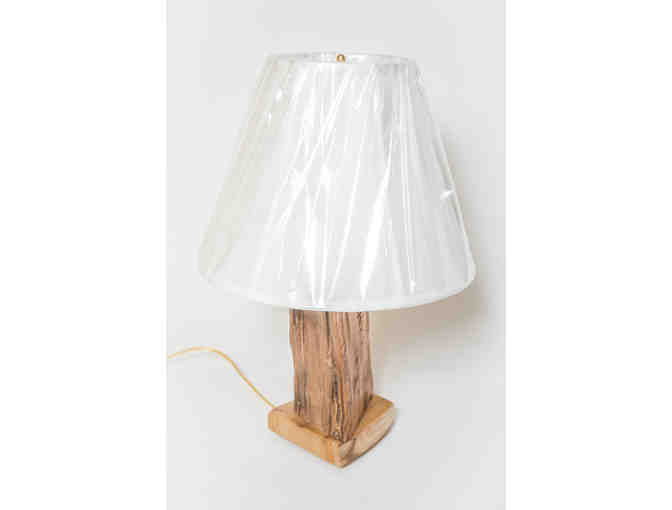 Handcrafted Wooden Lamp