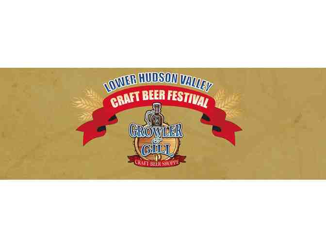 Two tickets to Lower Hudson Valley Craft Beer Festival (June 3, 2018)