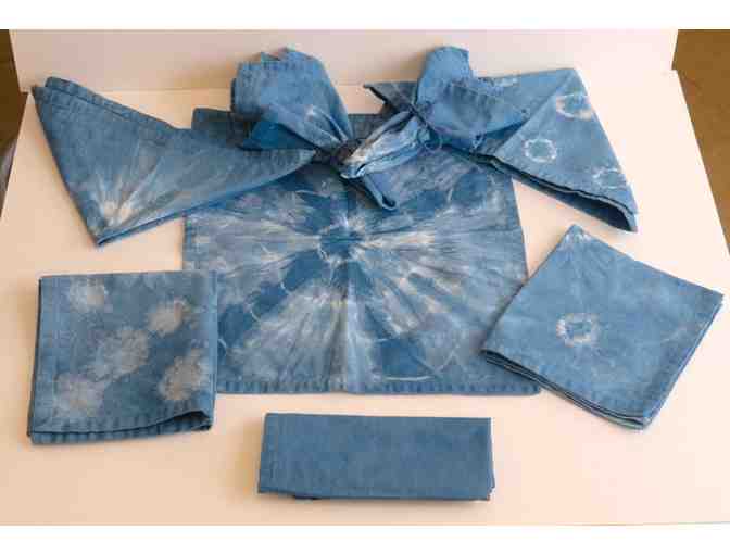 Plant-Dyed Napkin Set of 8 (Set #1), by GMWS Parent Handwork