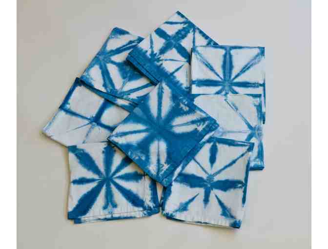 Plant-Dyed Napkin Set of 8 (Set #2), by GMWS Parent Handwork