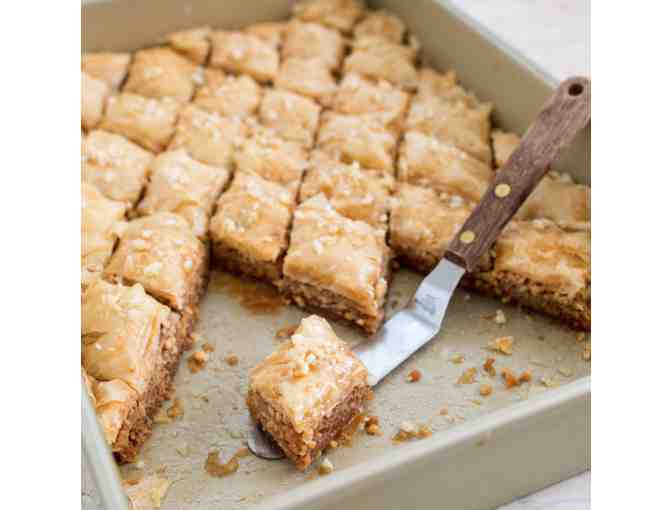 Homemade Baklava for 20 People by Alix Christofides, GMWS faculty and alumni parent