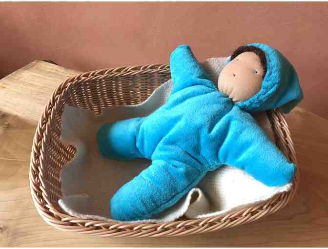 Handmade Bamboo Velour Doll by Carol Grieder, GMWS faculty