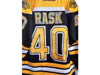 Tuukka Rask - Boston Bruins Autographed Reebok Premier NHL Hockey Jersey