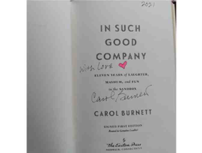 Carol Burnett Autographed Book