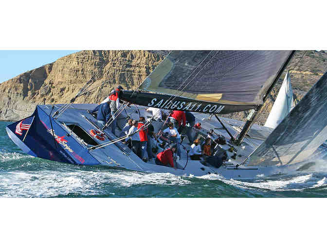 America's Cup Yacht Sailing in San Diego