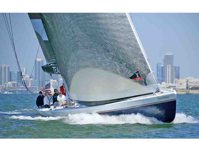 America's Cup Yacht Sailing in San Diego
