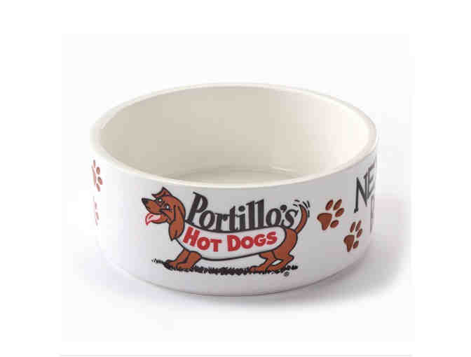 $100 Portillo's Gift Card & Dog Bowl