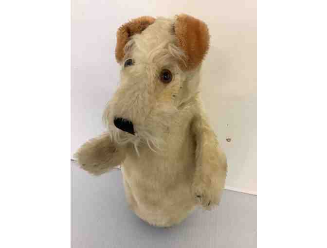 Steiff Vintage Fox Terrier Hand Puppet