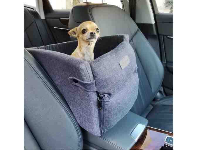 Small Dog Carrier Tote Bag and Dog Car Bed for Car Center Console by DogGoods