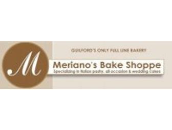 $20 gift certificate to Meriano's Bake Shoppe in Guilford