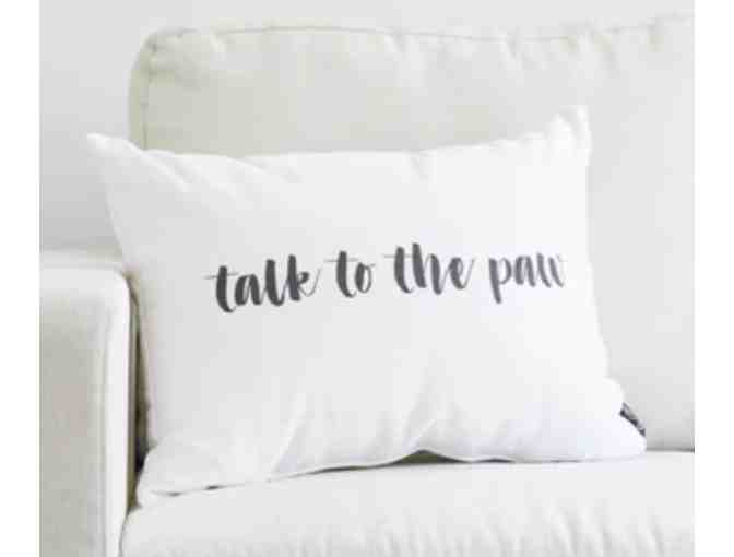 Jo Alcorn Medium Dog Bed and Designer Throw Pillows