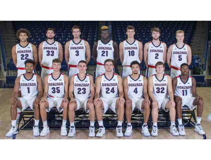 Gonzaga Men's Signed Basketball