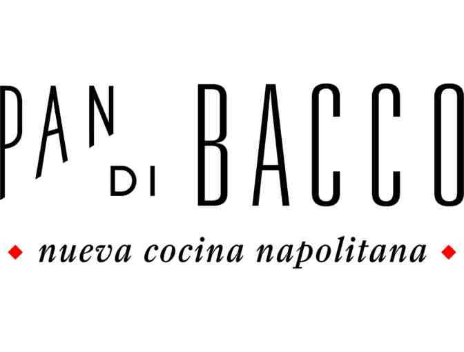 Lunch or dinner for 4 at 'Pan Di Bacco'