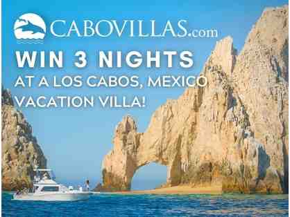 WIN 3 NIGHTS at a Los Cabos, Mexico Vacation Villa!