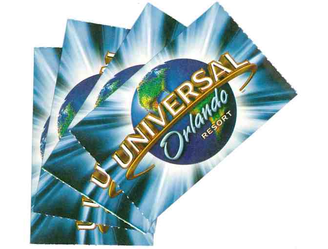 Universal Orlando: FOUR (4) 1-day Park Passes