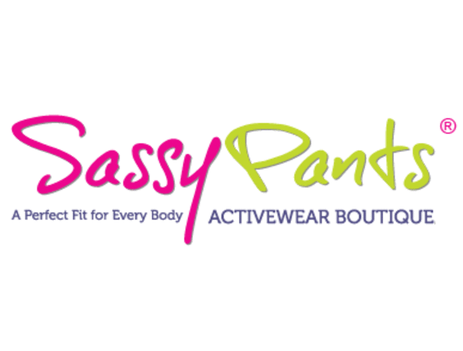 $100 Gift Certificate to Sassy Pants Activewear Boutique