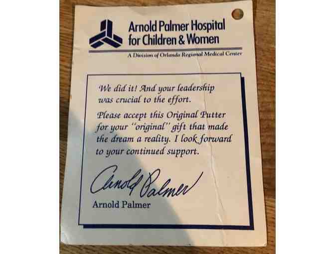 Arnold Palmer Original Putter Commemorative Edition