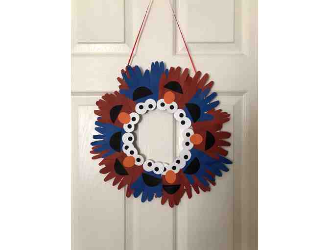 ELC - Sesame Street Wreath (P0A-P1A-P2A) &N Wall Decor
