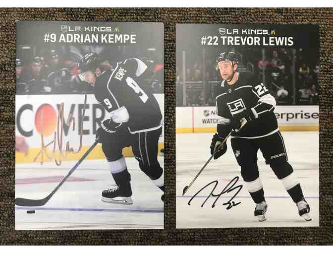 LA Kings; Signed Game Puck and Two signed player cards!