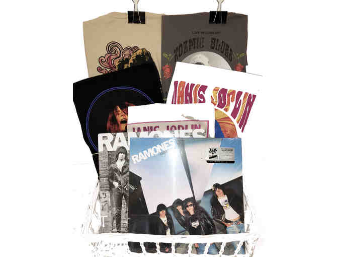 Janis Joplin and the Ramones Gift Bundle