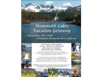 Mammoth Lakes Getaway