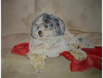 Pet Portrait by Midge Reisman