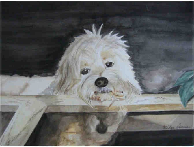 Pet Portrait by Midge Reisman