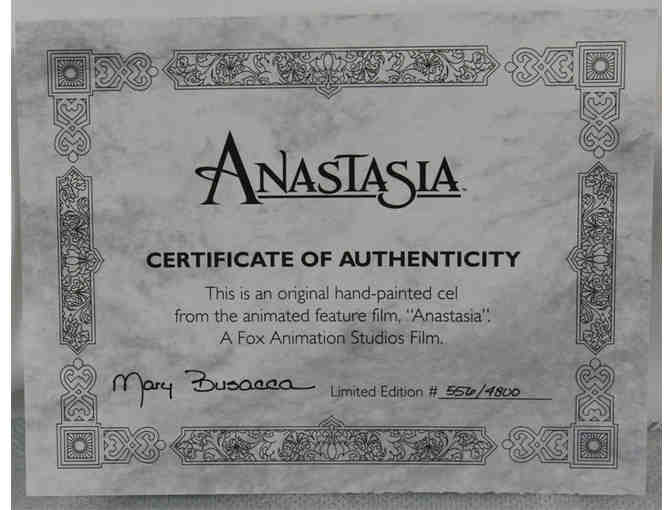 Anastasia Animated Film Original Cel