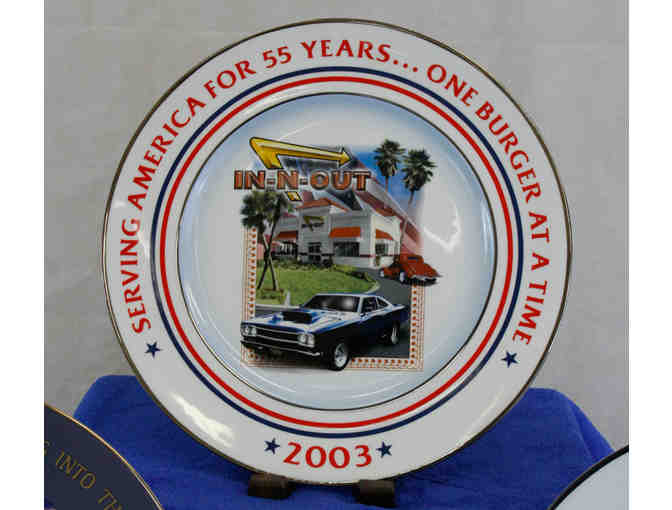 In N' Out Burger Collector Plates