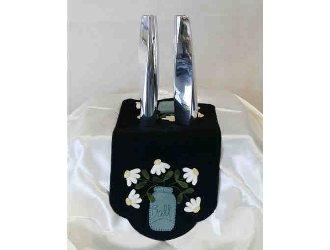 Nambe Twist Candlesticks - 9 inch