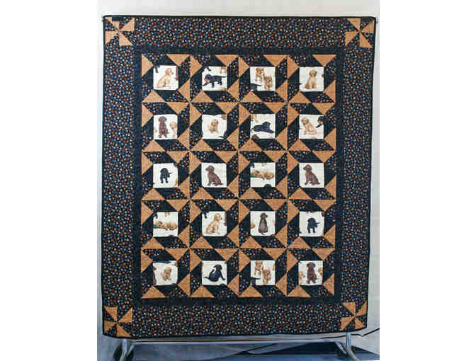 Lab Puppies Quilt