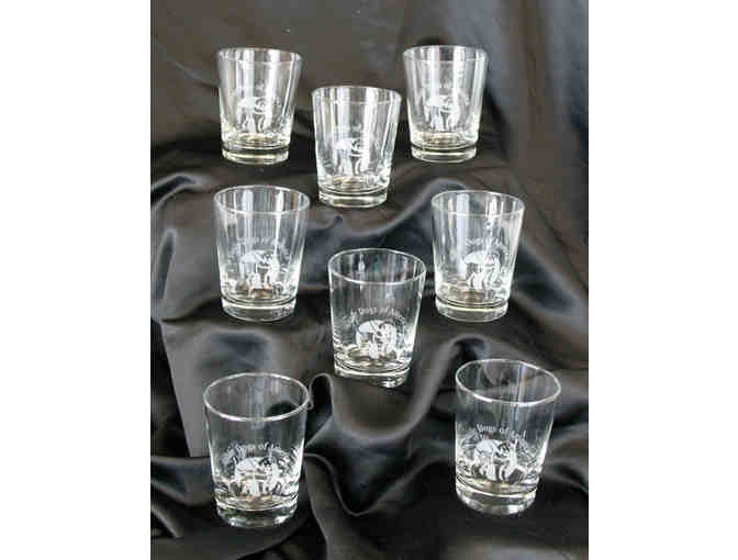 8 GDA Logo Old Fashioned Glasses