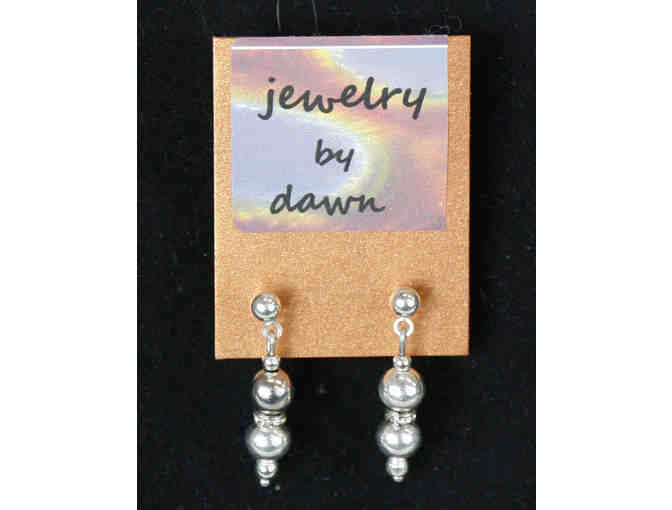 Rose Stone Necklace and Earrings