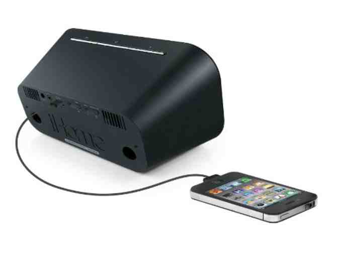 iHome Bluetooth Wireless Stereo Speaker System, Black