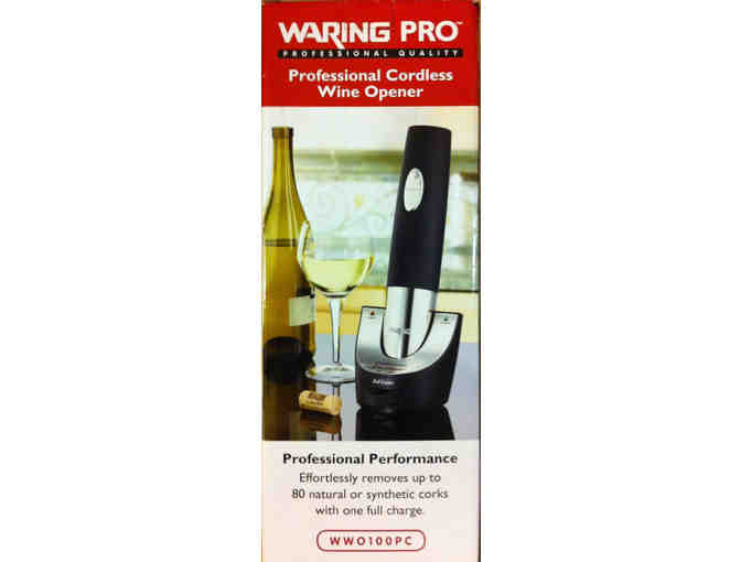 Waring Pro Professional Cordless Wine Opener WWO100PC