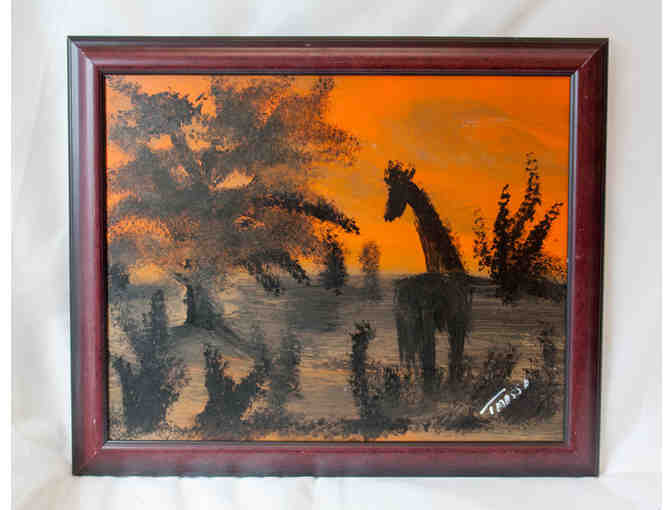 'Safari' by Blind Artist Thomas Massa